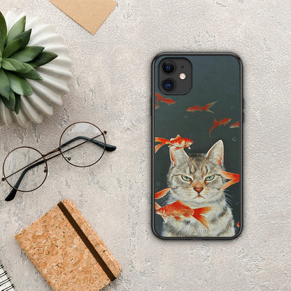 Cat Goldfish - iPhone 11 θήκη