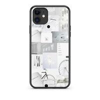 Thumbnail for iPhone 11 Collage Make Me Wonder Θήκη Αγίου Βαλεντίνου από τη Smartfits με σχέδιο στο πίσω μέρος και μαύρο περίβλημα | Smartphone case with colorful back and black bezels by Smartfits