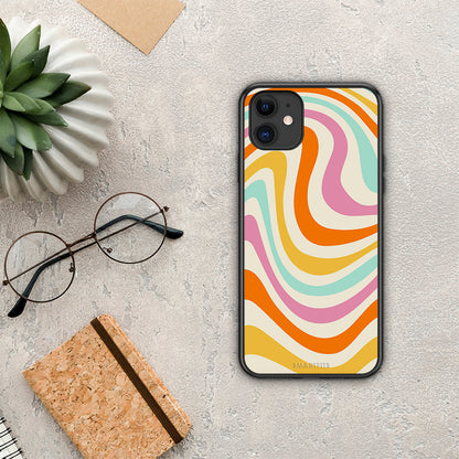 Colourful Waves - iPhone 11 θήκη