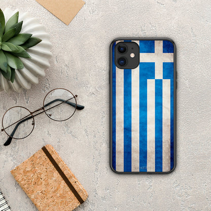 Flag Greek - iPhone 11 θήκη