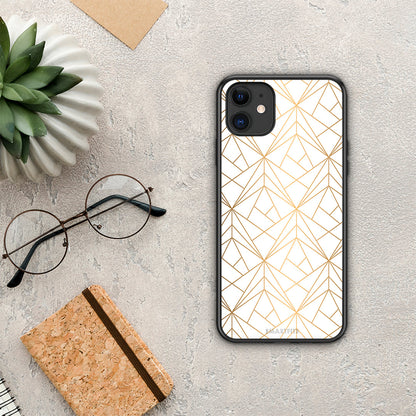 Geometric Luxury White - iPhone 11 θήκη