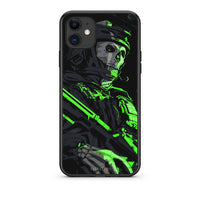 Thumbnail for iPhone 11 Green Soldier Θήκη Αγίου Βαλεντίνου από τη Smartfits με σχέδιο στο πίσω μέρος και μαύρο περίβλημα | Smartphone case with colorful back and black bezels by Smartfits
