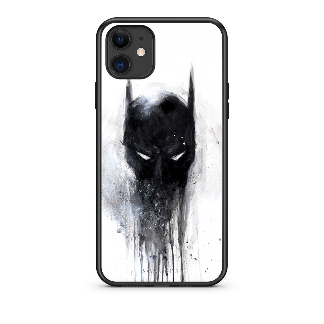 4 - iPhone 11 Paint Bat Hero case, cover, bumper