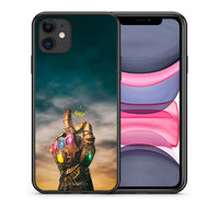 Thumbnail for Θήκη iPhone 11 Infinity Snap από τη Smartfits με σχέδιο στο πίσω μέρος και μαύρο περίβλημα | iPhone 11 Infinity Snap case with colorful back and black bezels