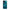 iPhone 11 Marble Blue θήκη από τη Smartfits με σχέδιο στο πίσω μέρος και μαύρο περίβλημα | Smartphone case with colorful back and black bezels by Smartfits