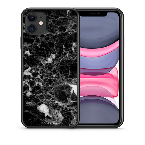 Θήκη iPhone 11 Male Marble από τη Smartfits με σχέδιο στο πίσω μέρος και μαύρο περίβλημα | iPhone 11 Male Marble case with colorful back and black bezels