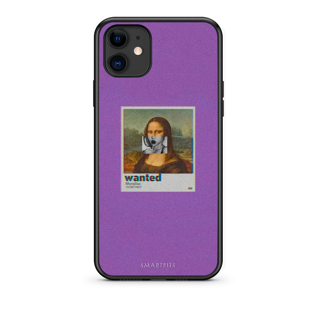 4 - iPhone 11 Monalisa Popart case, cover, bumper