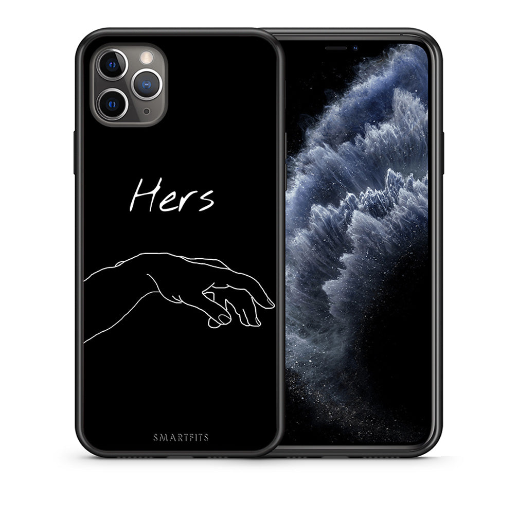 Θήκη Αγίου Βαλεντίνου iPhone 11 Pro Max Aeshetic Love 1 από τη Smartfits με σχέδιο στο πίσω μέρος και μαύρο περίβλημα | iPhone 11 Pro Max Aeshetic Love 1 case with colorful back and black bezels