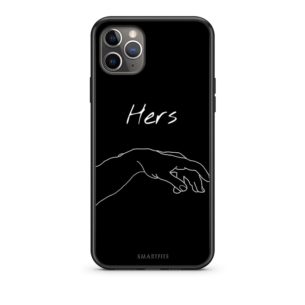 iPhone 11 Pro Aeshetic Love 1 Θήκη Αγίου Βαλεντίνου από τη Smartfits με σχέδιο στο πίσω μέρος και μαύρο περίβλημα | Smartphone case with colorful back and black bezels by Smartfits