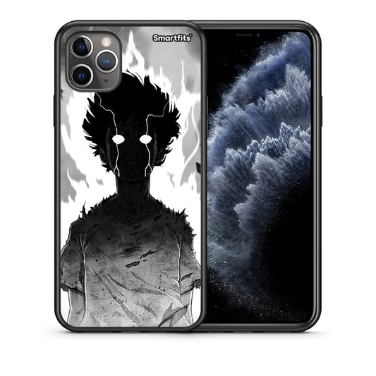 Θήκη iPhone 11 Pro Max Anime Boy από τη Smartfits με σχέδιο στο πίσω μέρος και μαύρο περίβλημα | iPhone 11 Pro Max Anime Boy case with colorful back and black bezels