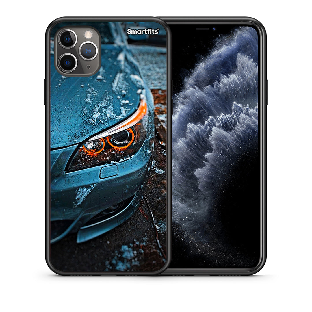 Θήκη iPhone 11 Pro Max Bmw E60 από τη Smartfits με σχέδιο στο πίσω μέρος και μαύρο περίβλημα | iPhone 11 Pro Max Bmw E60 case with colorful back and black bezels