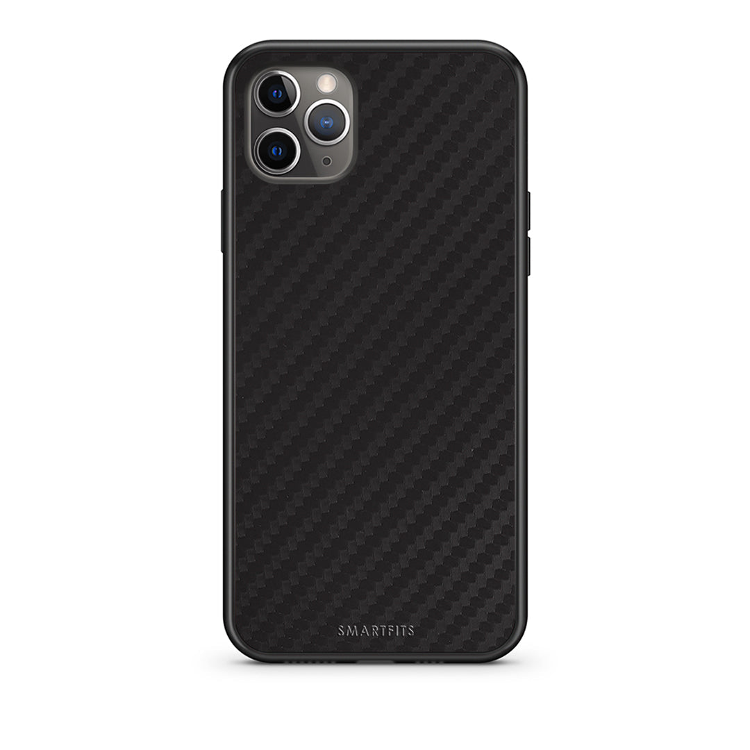 iPhone 11 Pro Carbon Black θήκη από τη Smartfits με σχέδιο στο πίσω μέρος και μαύρο περίβλημα | Smartphone case with colorful back and black bezels by Smartfits