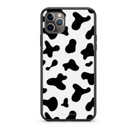 Thumbnail for iPhone 11 Pro Max Cow Print θήκη από τη Smartfits με σχέδιο στο πίσω μέρος και μαύρο περίβλημα | Smartphone case with colorful back and black bezels by Smartfits