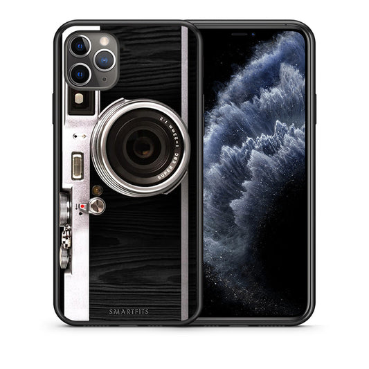 Θήκη iPhone 11 Pro Emily In Paris από τη Smartfits με σχέδιο στο πίσω μέρος και μαύρο περίβλημα | iPhone 11 Pro Emily In Paris case with colorful back and black bezels