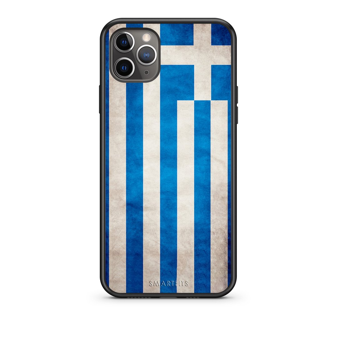 4 - iPhone 11 Pro Greece Flag case, cover, bumper