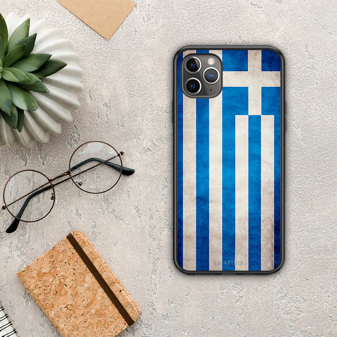 Flag Greek - iPhone 11 Pro Max θήκη