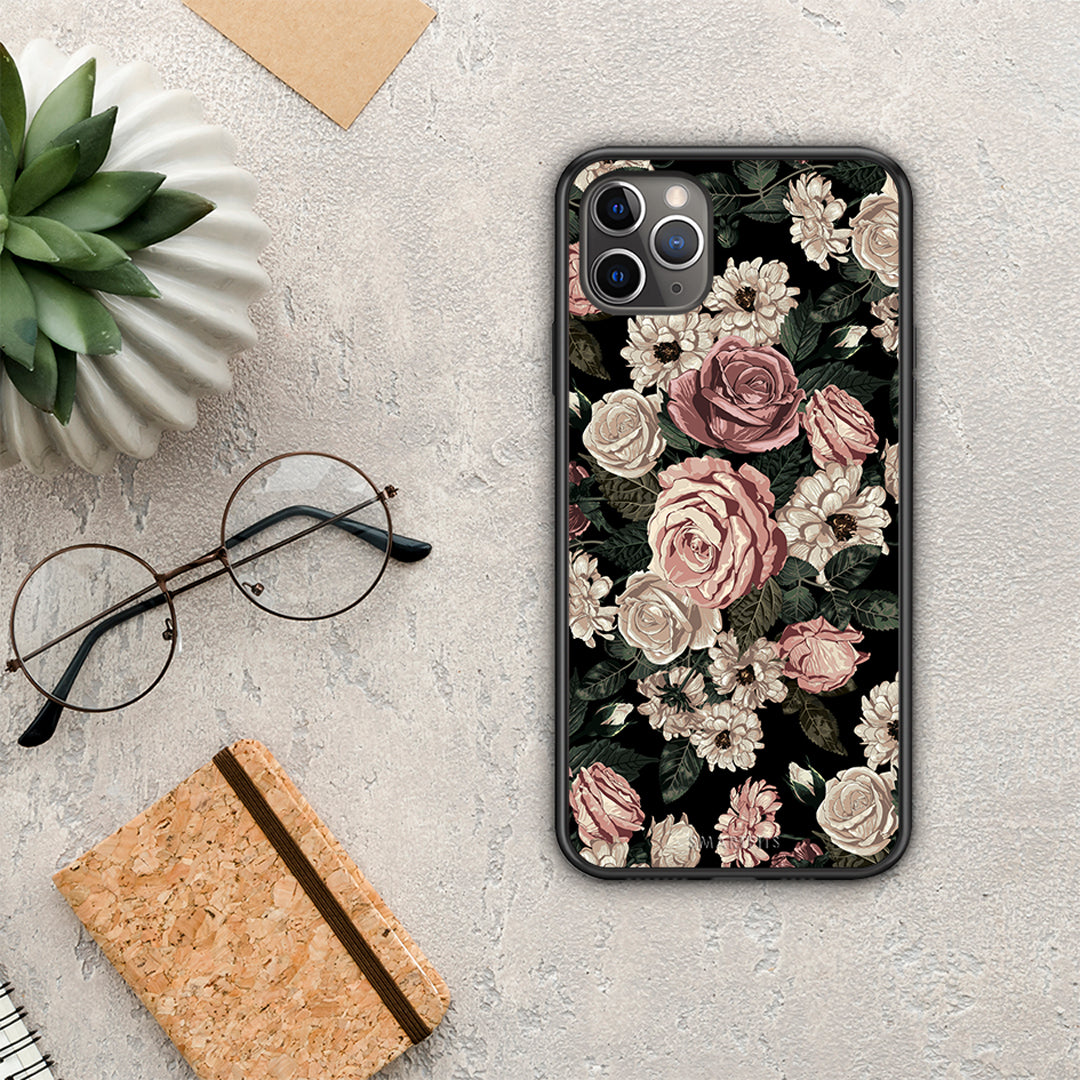 Flower Wild Roses - iPhone 11 Pro Max θήκη