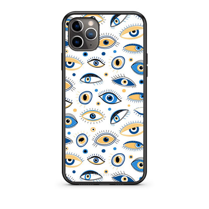 iPhone 11 Pro Max Ftou Ftou θήκη από τη Smartfits με σχέδιο στο πίσω μέρος και μαύρο περίβλημα | Smartphone case with colorful back and black bezels by Smartfits