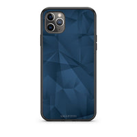 Thumbnail for 39 - iPhone 11 Pro Max  Blue Abstract Geometric case, cover, bumper