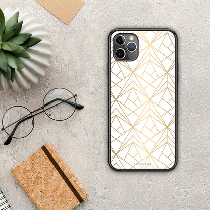 Geometric Luxury White - iPhone 11 Pro θήκη
