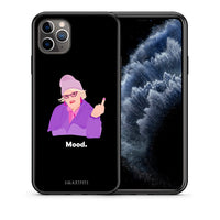 Thumbnail for Θήκη iPhone 11 Pro Max Grandma Mood Black από τη Smartfits με σχέδιο στο πίσω μέρος και μαύρο περίβλημα | iPhone 11 Pro Max Grandma Mood Black case with colorful back and black bezels