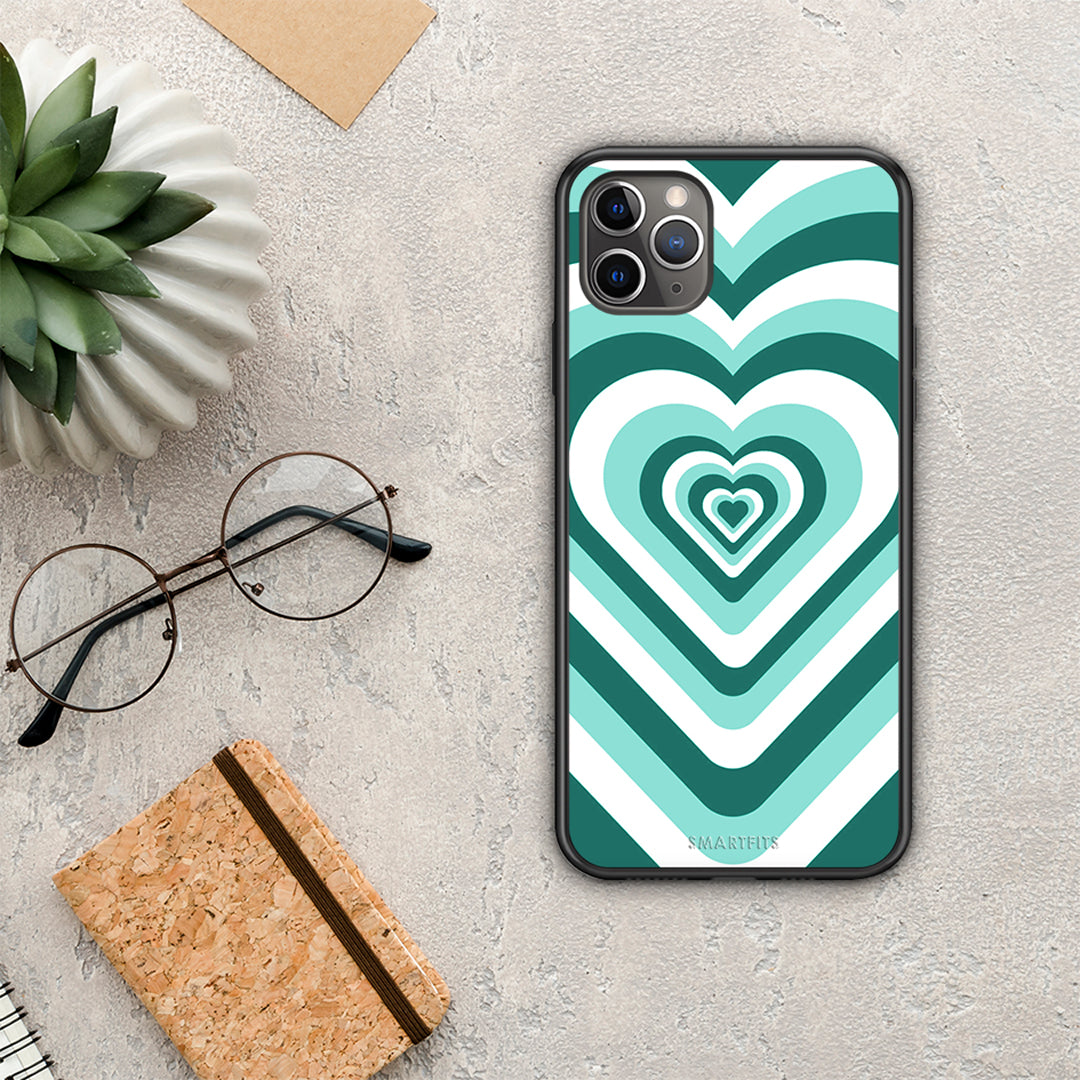 Green Hearts - iPhone 11 Pro θήκη