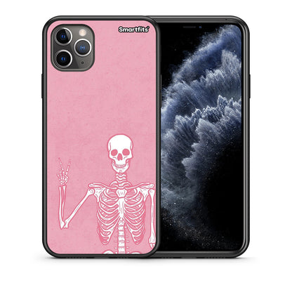 Θήκη iPhone 11 Pro Halloween Motivation από τη Smartfits με σχέδιο στο πίσω μέρος και μαύρο περίβλημα | iPhone 11 Pro Halloween Motivation case with colorful back and black bezels