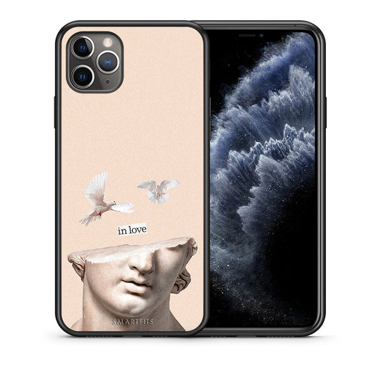 Θήκη iPhone 11 Pro Max In Love από τη Smartfits με σχέδιο στο πίσω μέρος και μαύρο περίβλημα | iPhone 11 Pro Max In Love case with colorful back and black bezels