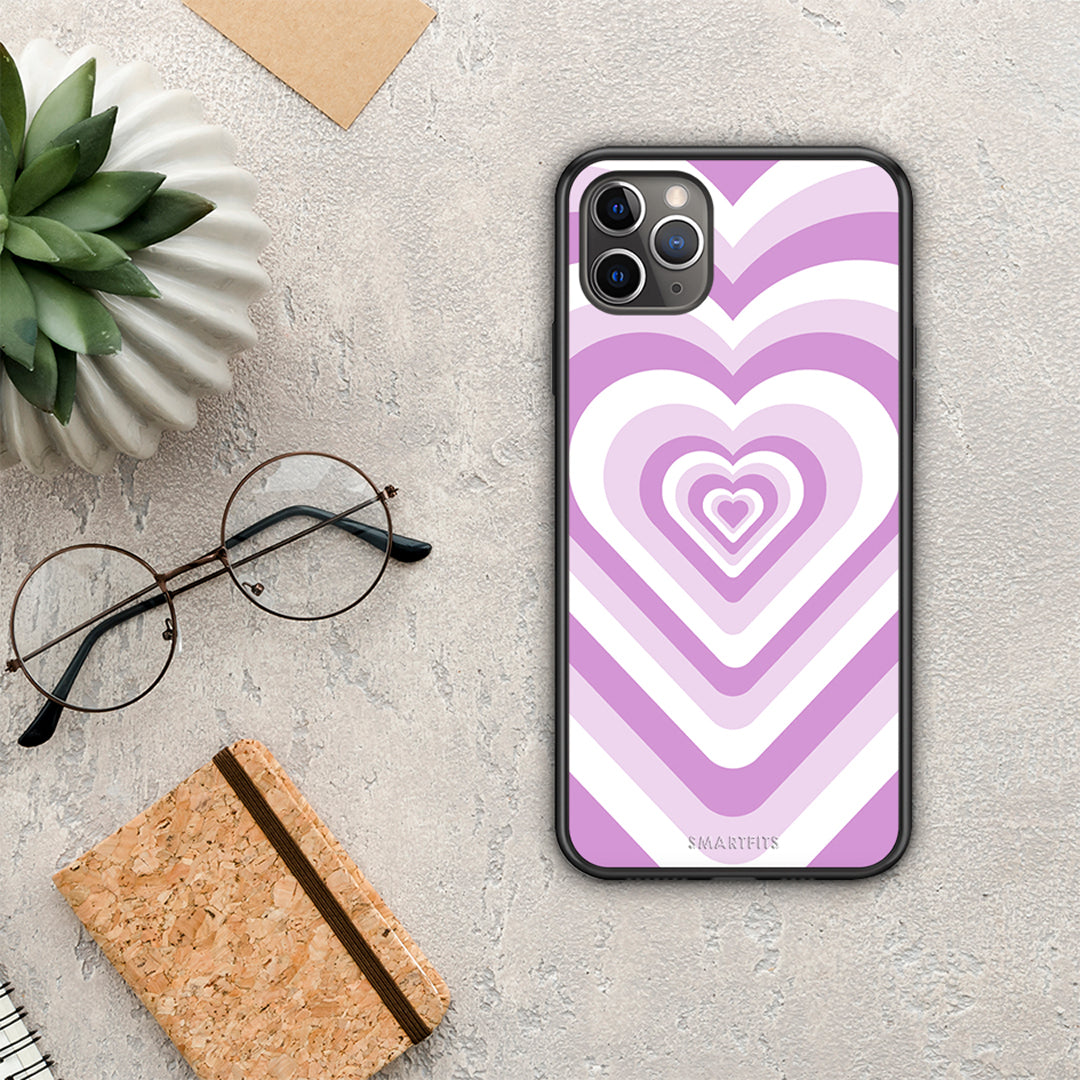 Lilac Hearts - iPhone 11 Pro Max θήκη