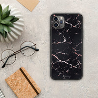 Thumbnail for Marble Black Rosegold - iPhone 11 Pro θήκη