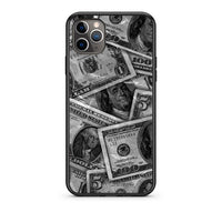 Thumbnail for iPhone 11 Pro Max Money Dollars θήκη από τη Smartfits με σχέδιο στο πίσω μέρος και μαύρο περίβλημα | Smartphone case with colorful back and black bezels by Smartfits