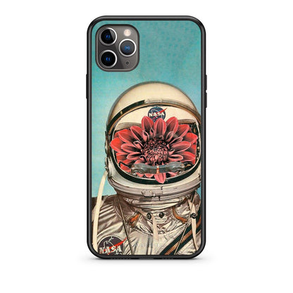 iPhone 11 Pro Max Nasa Bloom θήκη από τη Smartfits με σχέδιο στο πίσω μέρος και μαύρο περίβλημα | Smartphone case with colorful back and black bezels by Smartfits