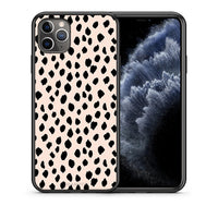 Thumbnail for Θήκη iPhone 11 Pro New Polka Dots από τη Smartfits με σχέδιο στο πίσω μέρος και μαύρο περίβλημα | iPhone 11 Pro New Polka Dots case with colorful back and black bezels