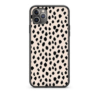 Thumbnail for iPhone 11 Pro New Polka Dots θήκη από τη Smartfits με σχέδιο στο πίσω μέρος και μαύρο περίβλημα | Smartphone case with colorful back and black bezels by Smartfits