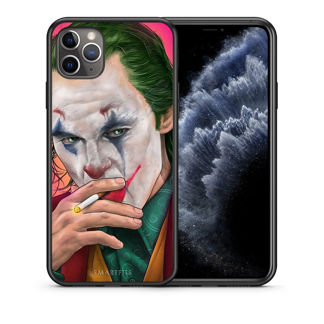 Θήκη iPhone 11 Pro Max JokesOnU PopArt από τη Smartfits με σχέδιο στο πίσω μέρος και μαύρο περίβλημα | iPhone 11 Pro Max JokesOnU PopArt case with colorful back and black bezels