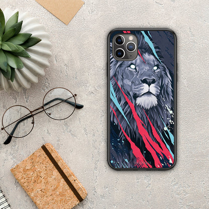 PopArt Lion Designer - iPhone 11 Pro Max θήκη