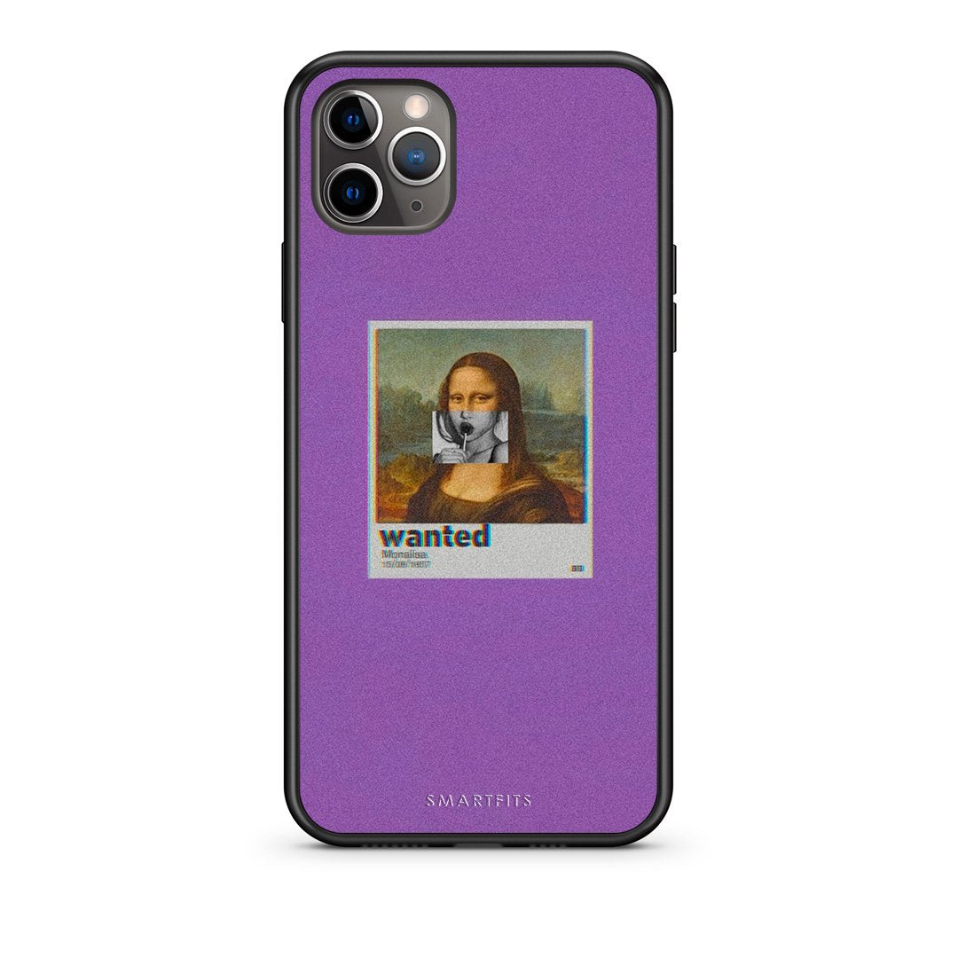 4 - iPhone 11 Pro Max Monalisa Popart case, cover, bumper
