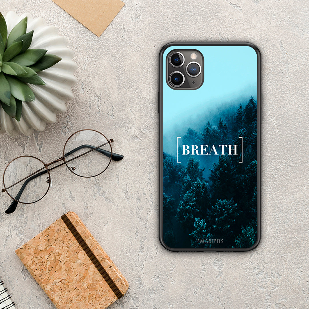 Quote Breath - iPhone 11 Pro θήκη