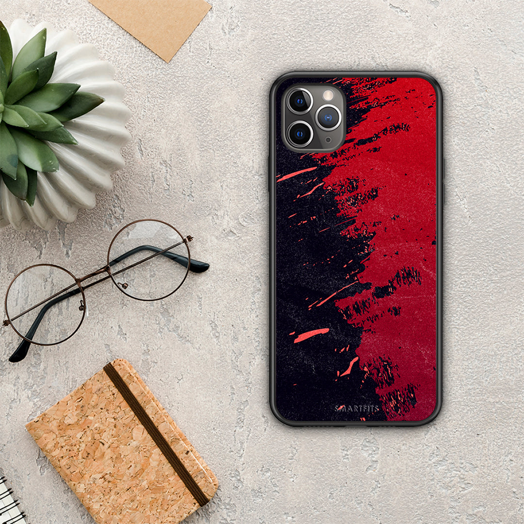 Red Paint - iPhone 11 Pro Max θήκη