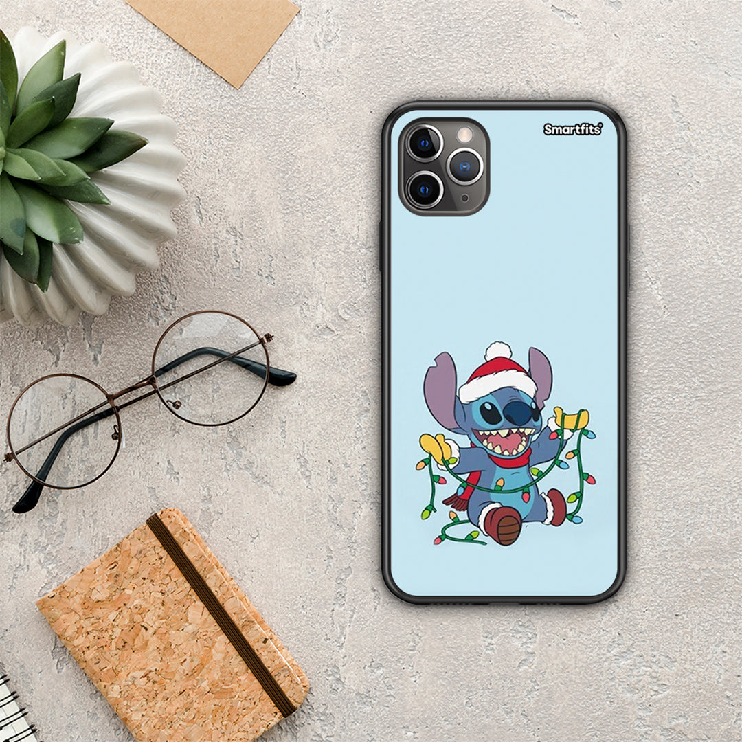 Santa Stich - iPhone 11 Pro θήκη