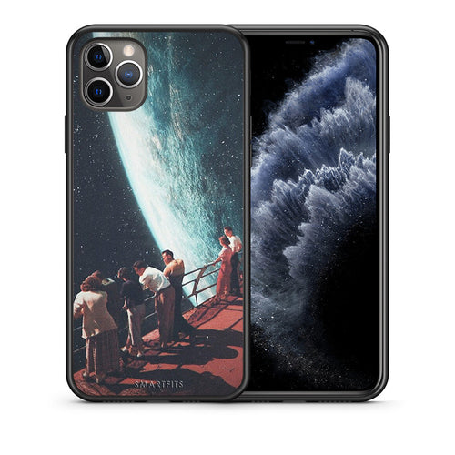 Θήκη iPhone 11 Pro Surreal View από τη Smartfits με σχέδιο στο πίσω μέρος και μαύρο περίβλημα | iPhone 11 Pro Surreal View case with colorful back and black bezels