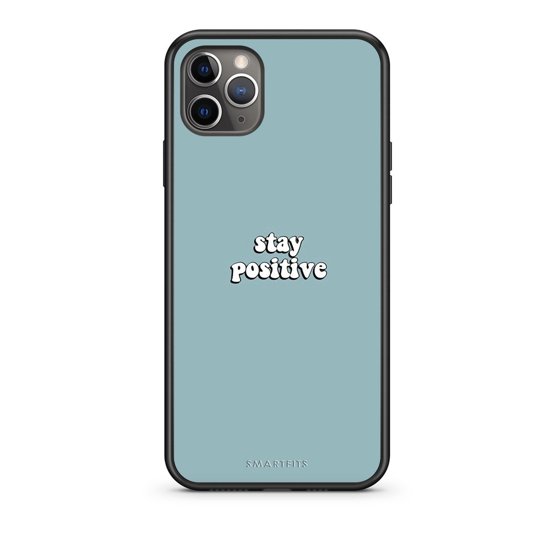 4 - iPhone 11 Pro Max Positive Text case, cover, bumper