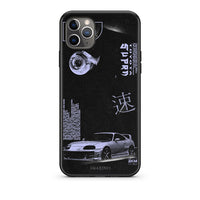 Thumbnail for iPhone 11 Pro Max Tokyo Drift Θήκη Αγίου Βαλεντίνου από τη Smartfits με σχέδιο στο πίσω μέρος και μαύρο περίβλημα | Smartphone case with colorful back and black bezels by Smartfits