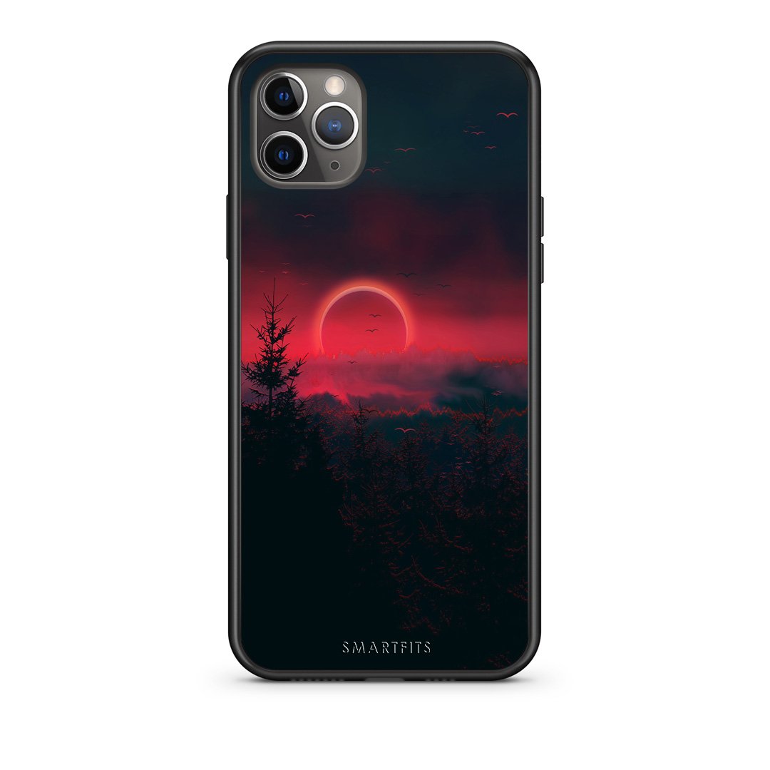4 - iPhone 11 Pro Max Sunset Tropic case, cover, bumper