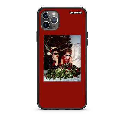 iPhone 11 Pro Waiting For Xmas θήκη από τη Smartfits με σχέδιο στο πίσω μέρος και μαύρο περίβλημα | Smartphone case with colorful back and black bezels by Smartfits