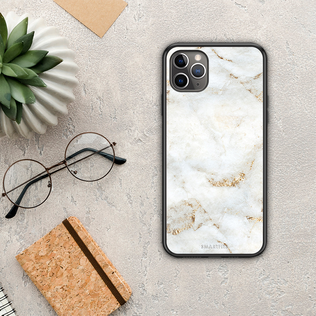 White Gold Marble - iPhone 11 Pro Max θήκη