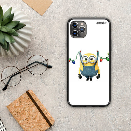 Xmas Minion Lights - iPhone 11 Pro Max θήκη