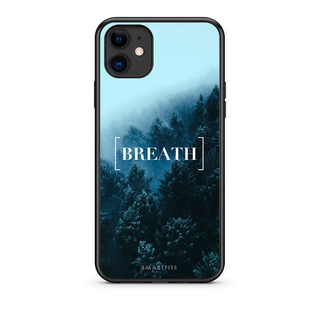 4 - iPhone 11 Breath Quote case, cover, bumper