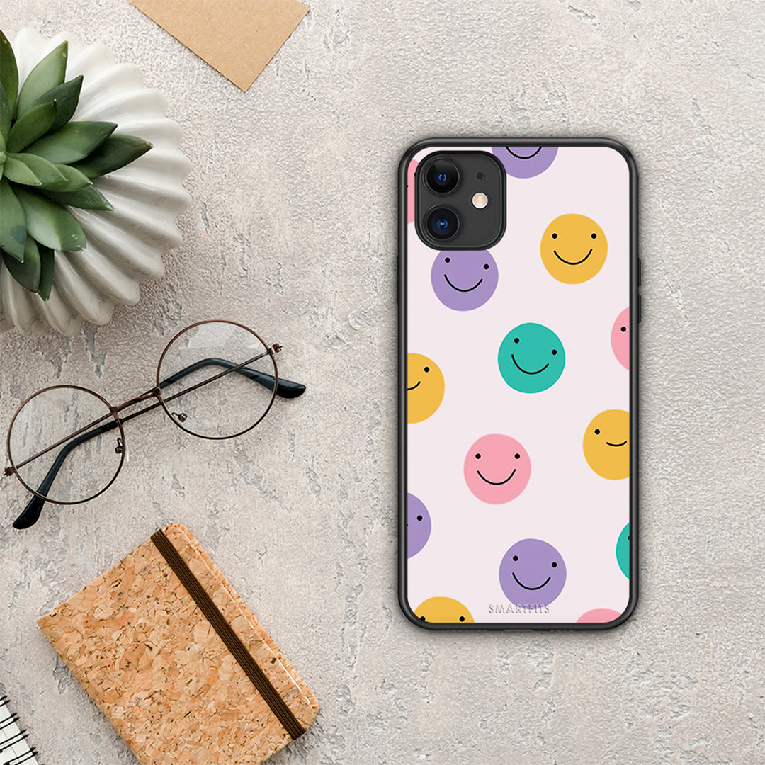 Smiley Faces - iPhone 11 θήκη