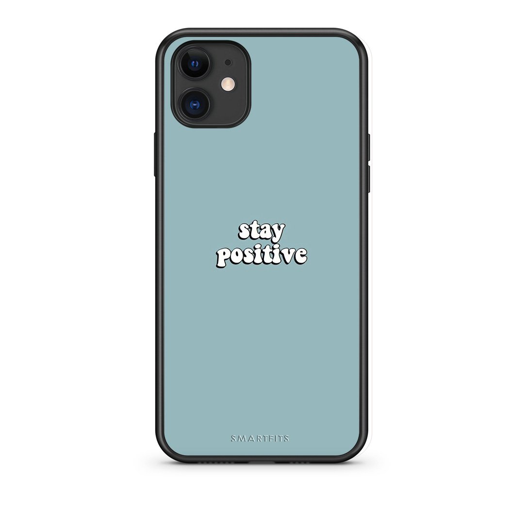 4 - iPhone 11 Positive Text case, cover, bumper